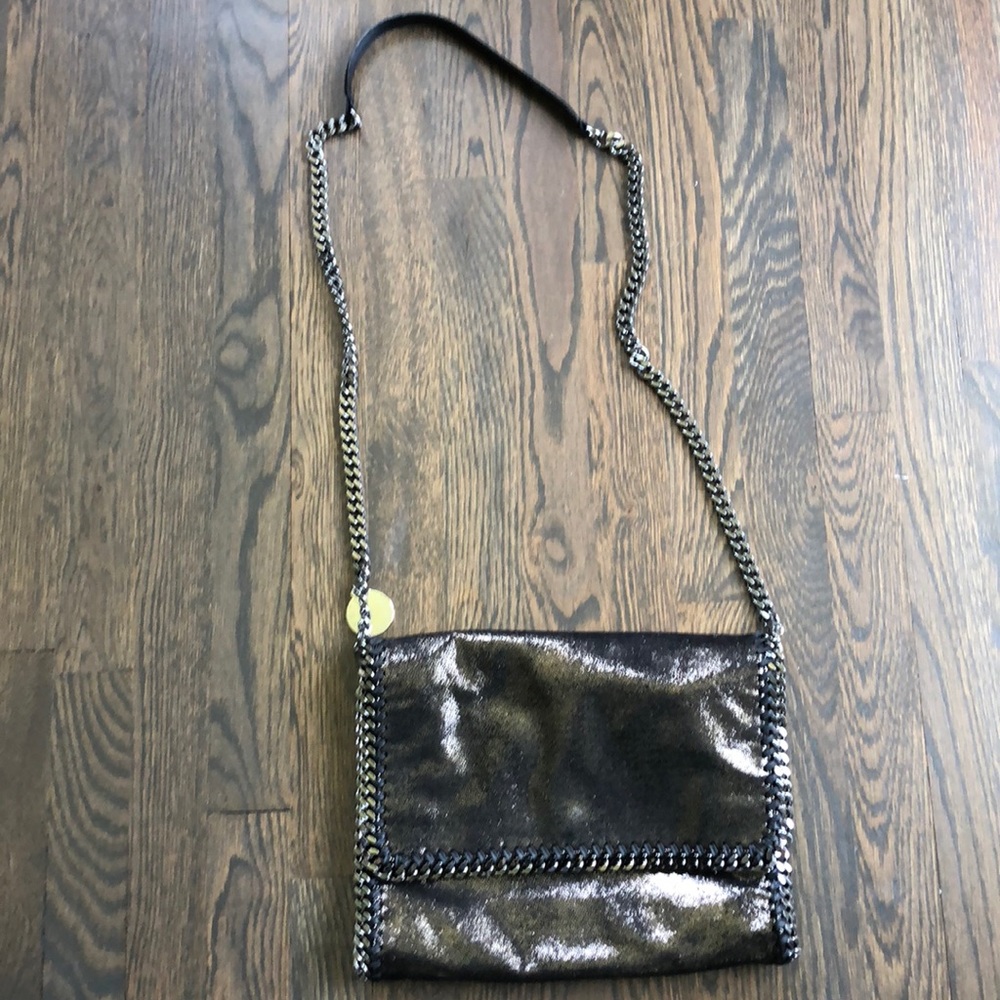 Stella McCartney silver bag - never worn w tags